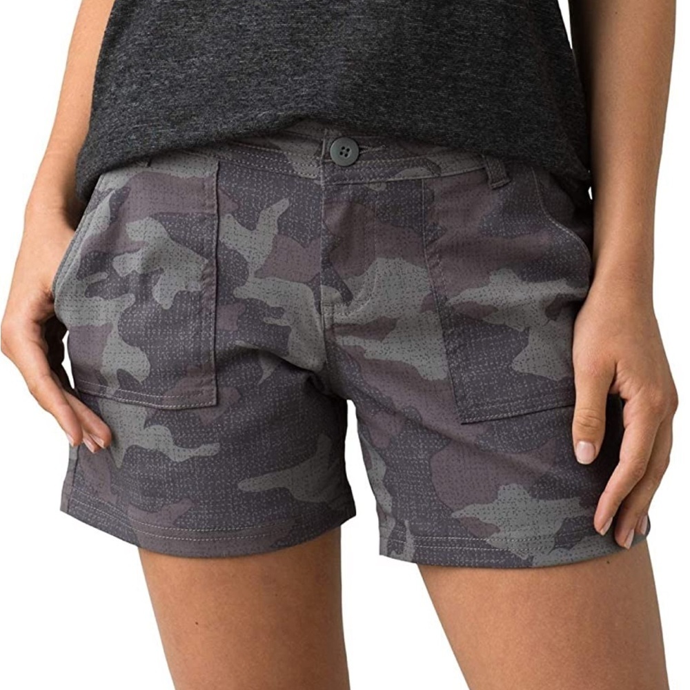 NWOT Prana Women’s Camo Olivia Shorts Size 4
